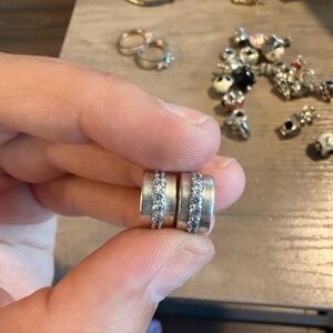 Sterling Silver pandora clips